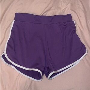 Purple Women's Athletic Shorts
